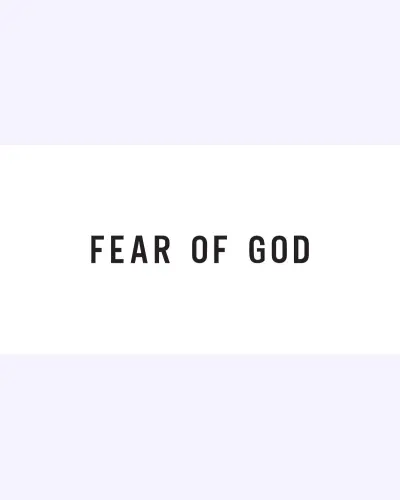 Fear of God