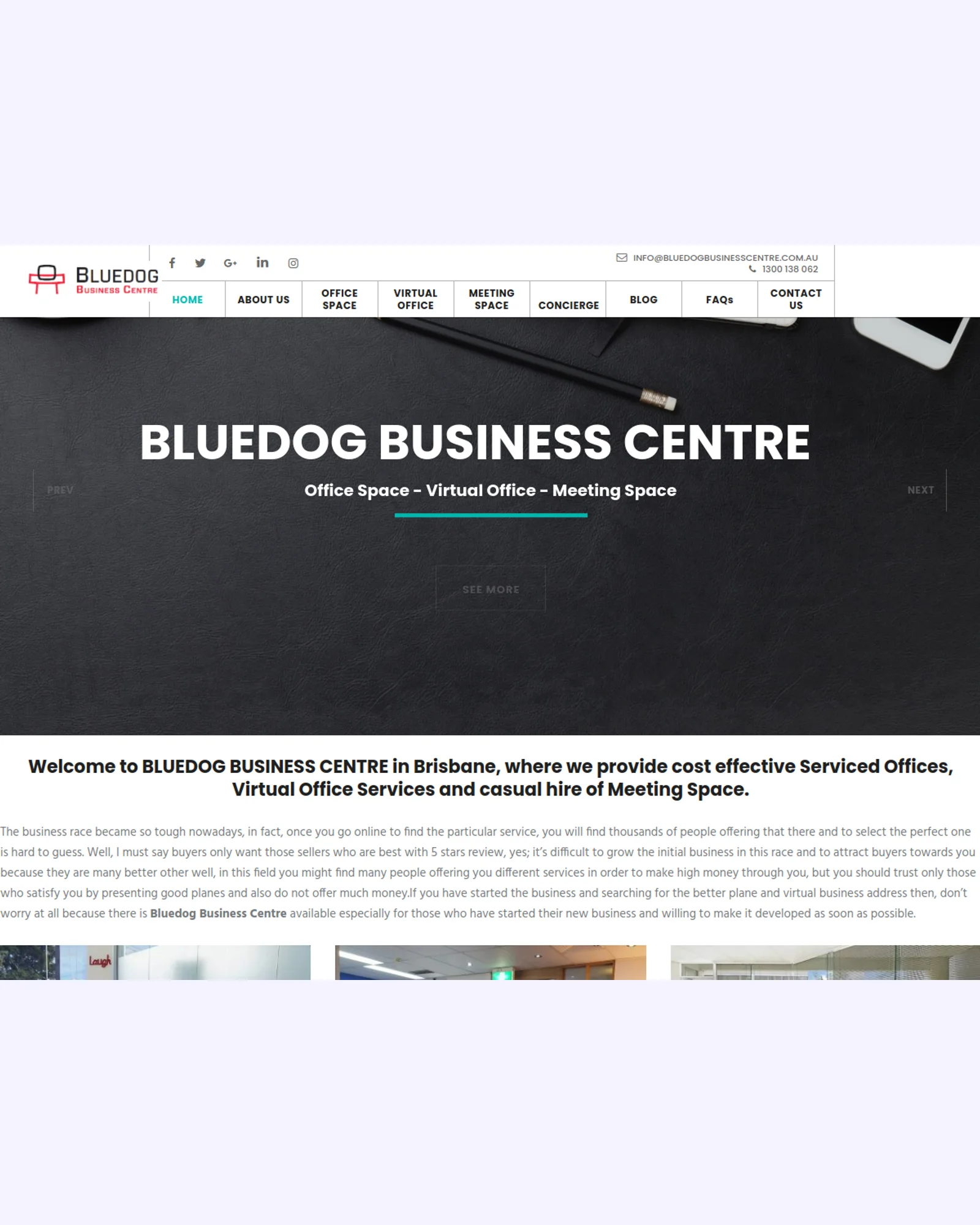 BLUEDOG BUSINESS CENTRE