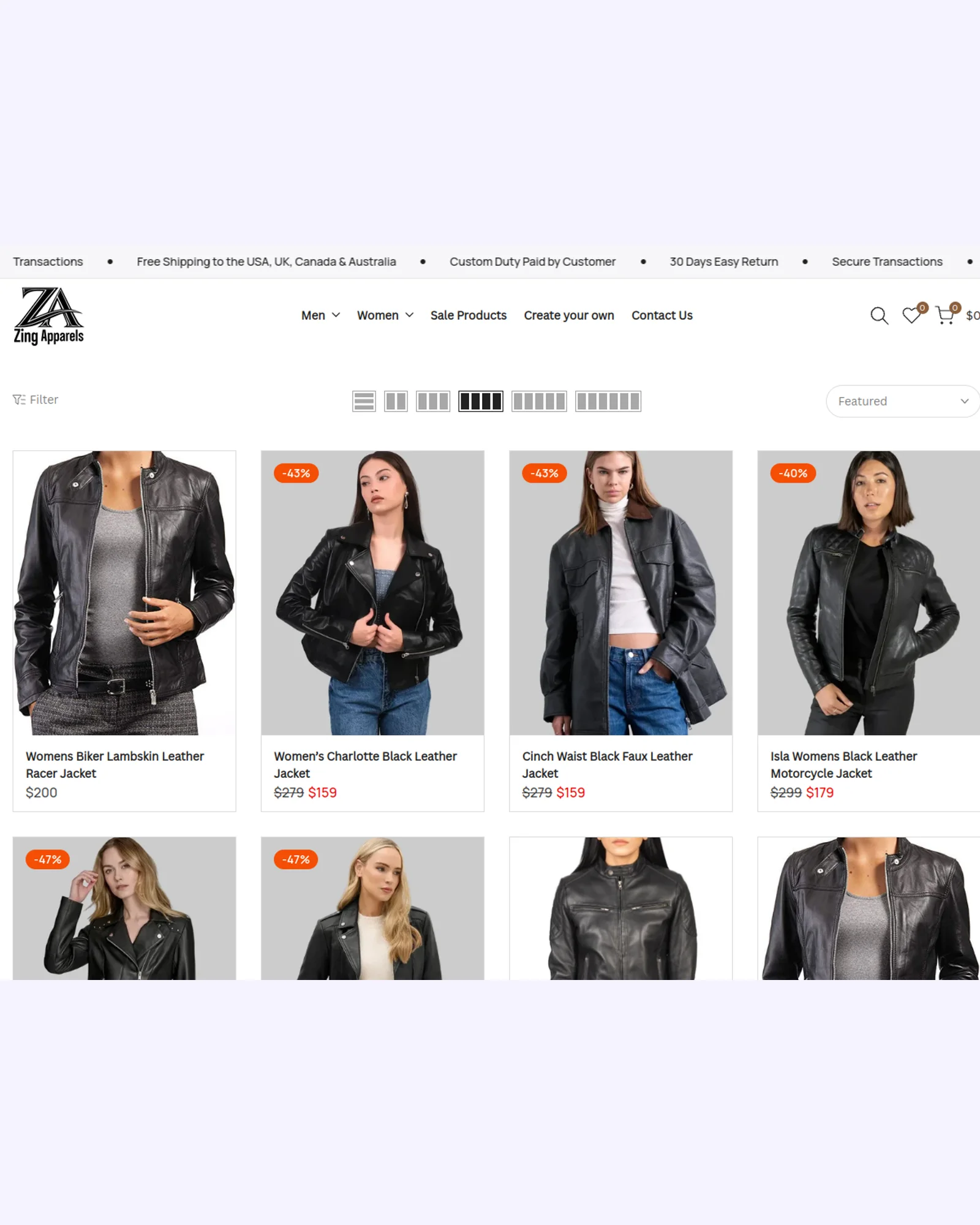 ZING APPAREL