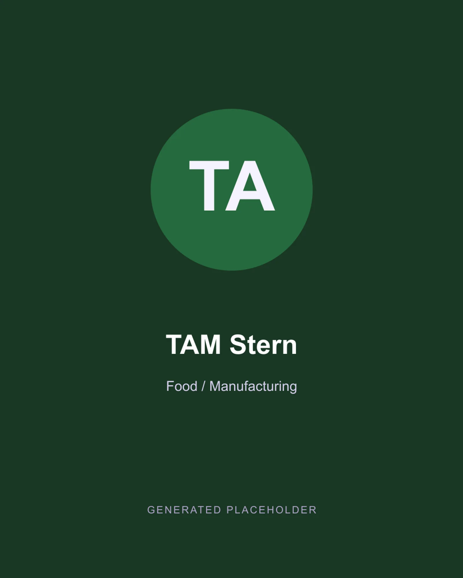 TAM Stern