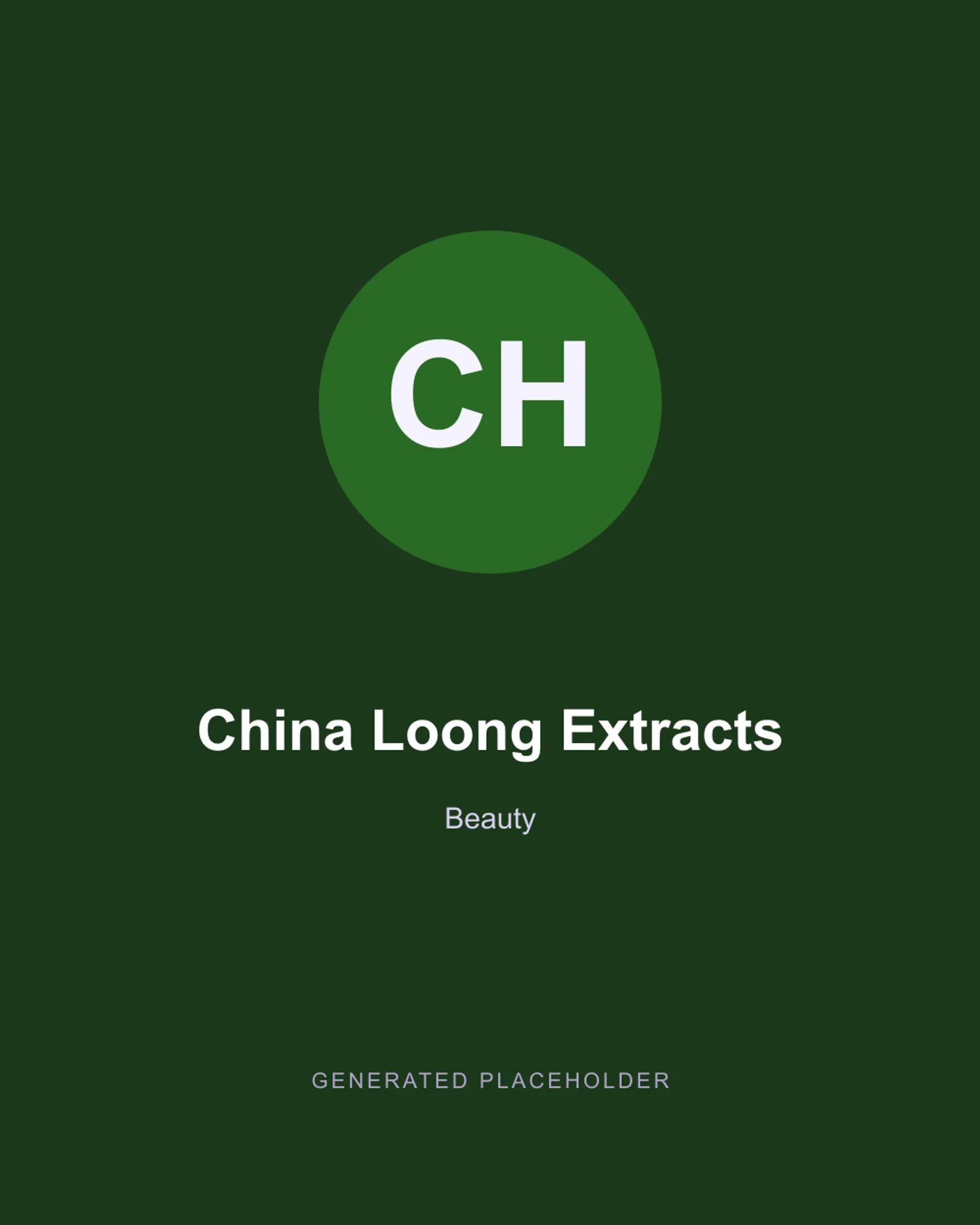 China Loong Extracts