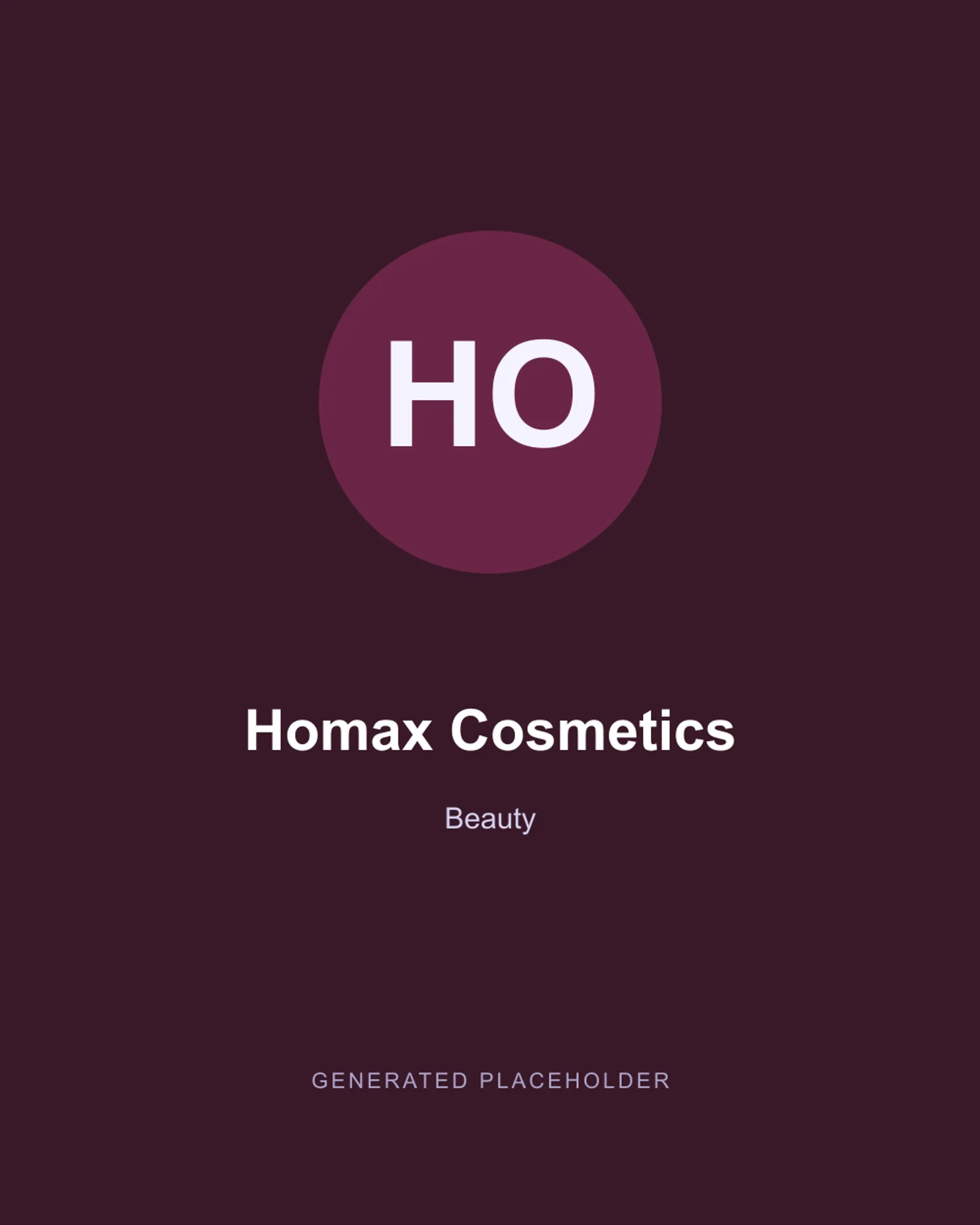 Homax Cosmetics