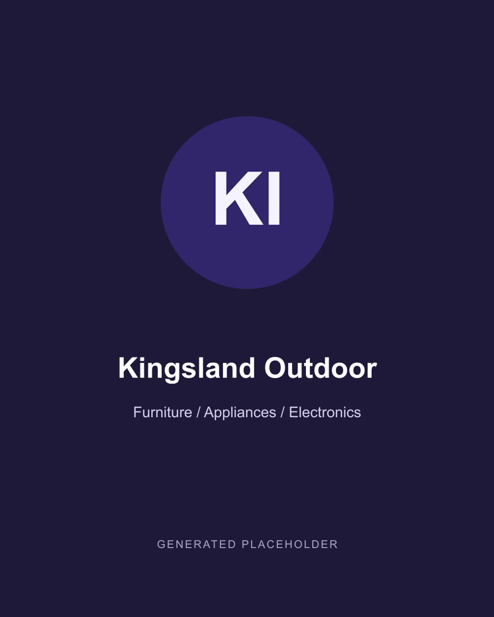 Kingsland Outdoor