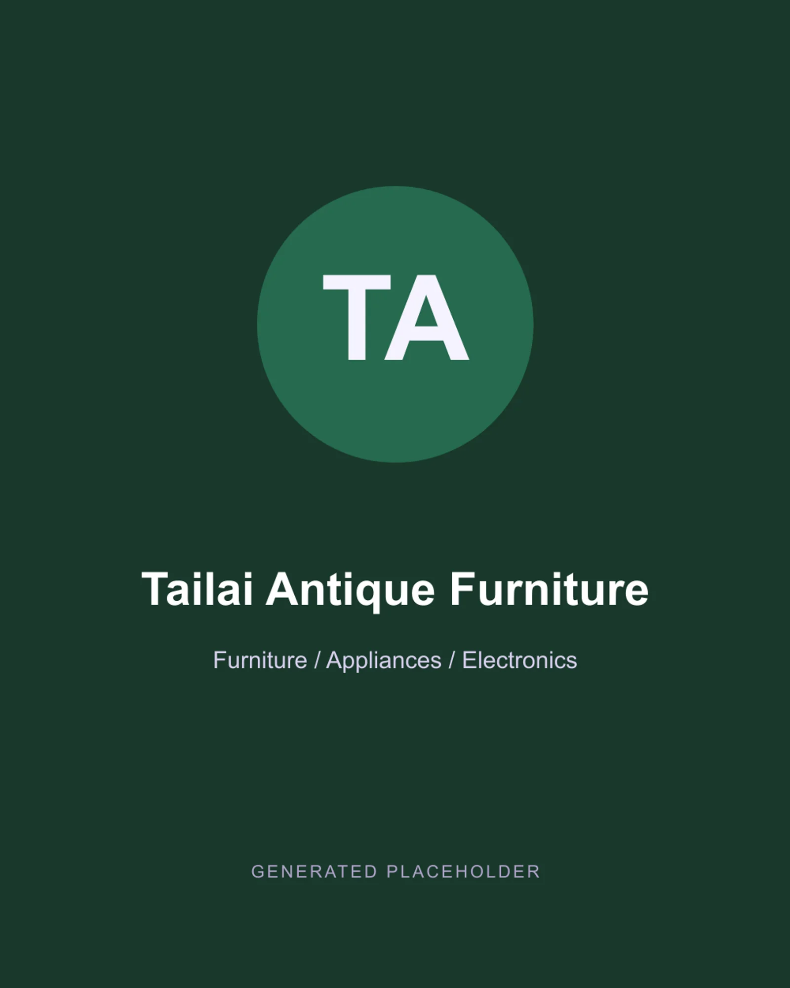 Tailai Antique Furniture