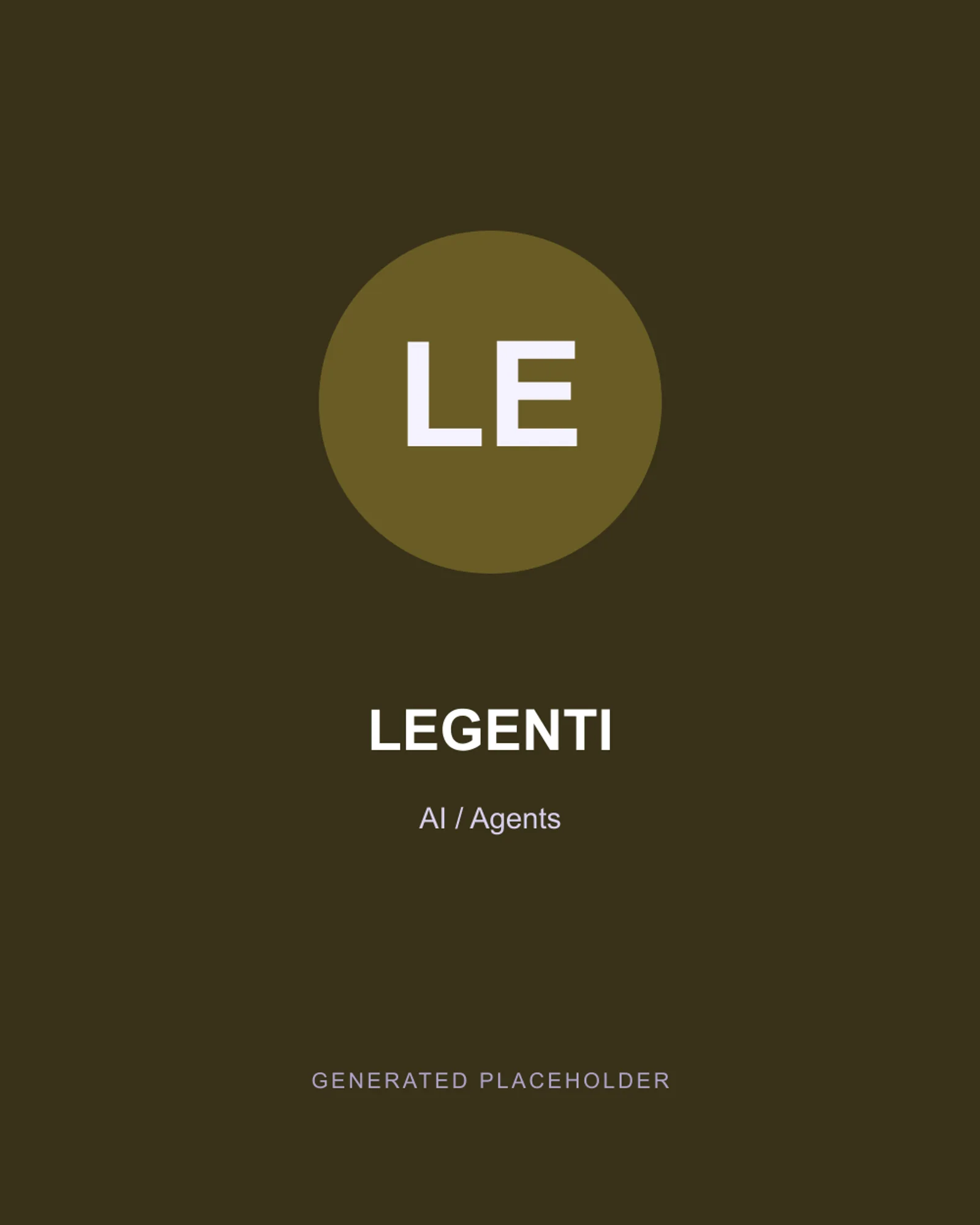 LEGENTI