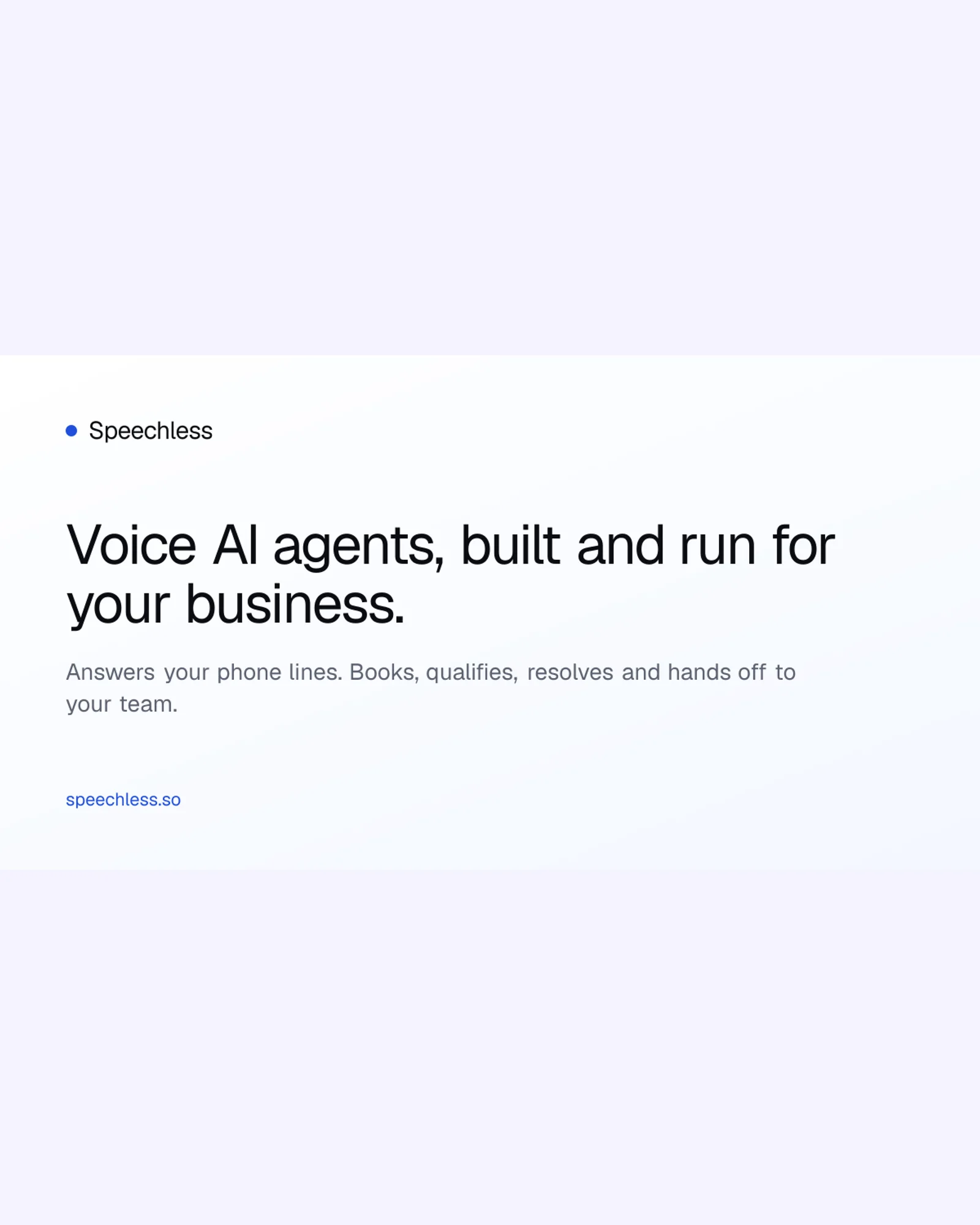 Speechless AI