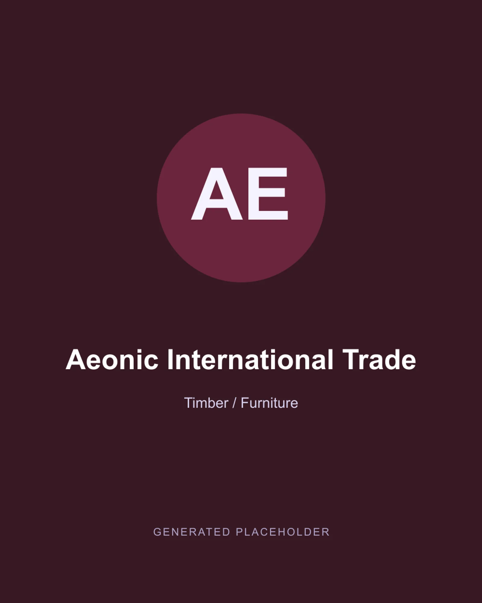 Aeonic International Trade