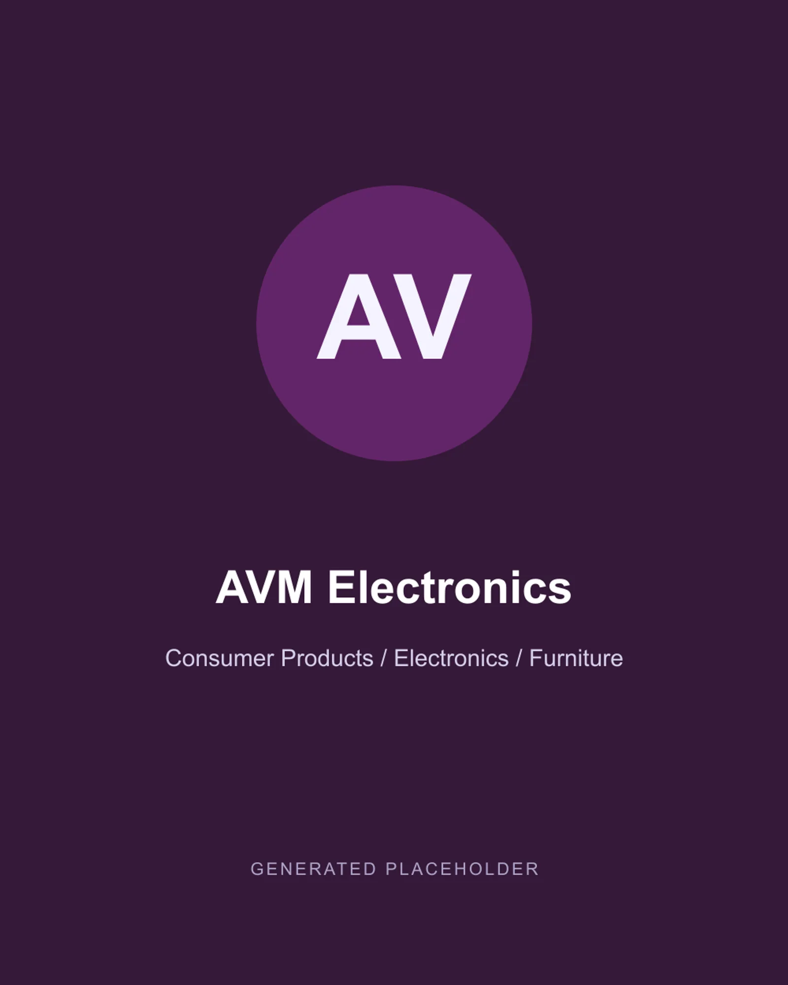 AVM Electronics
