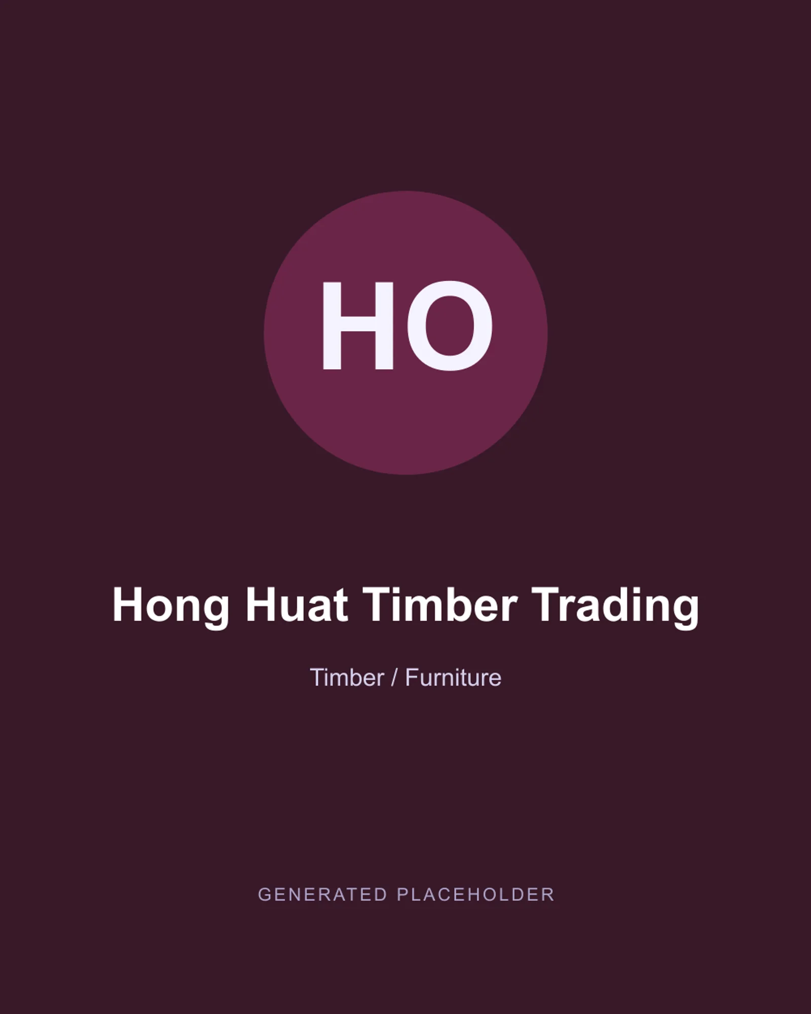 Hong Huat Timber Trading