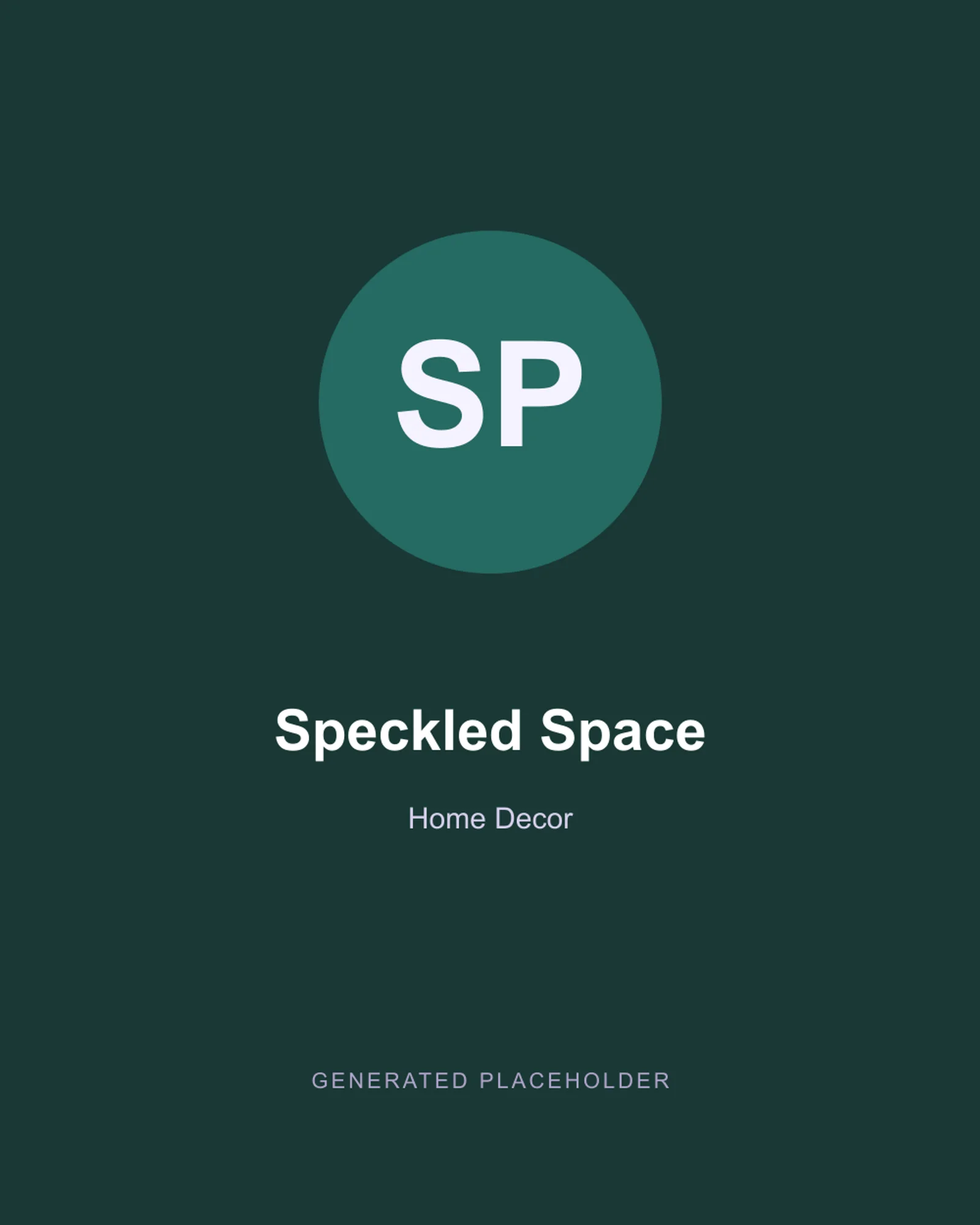 Speckled Space