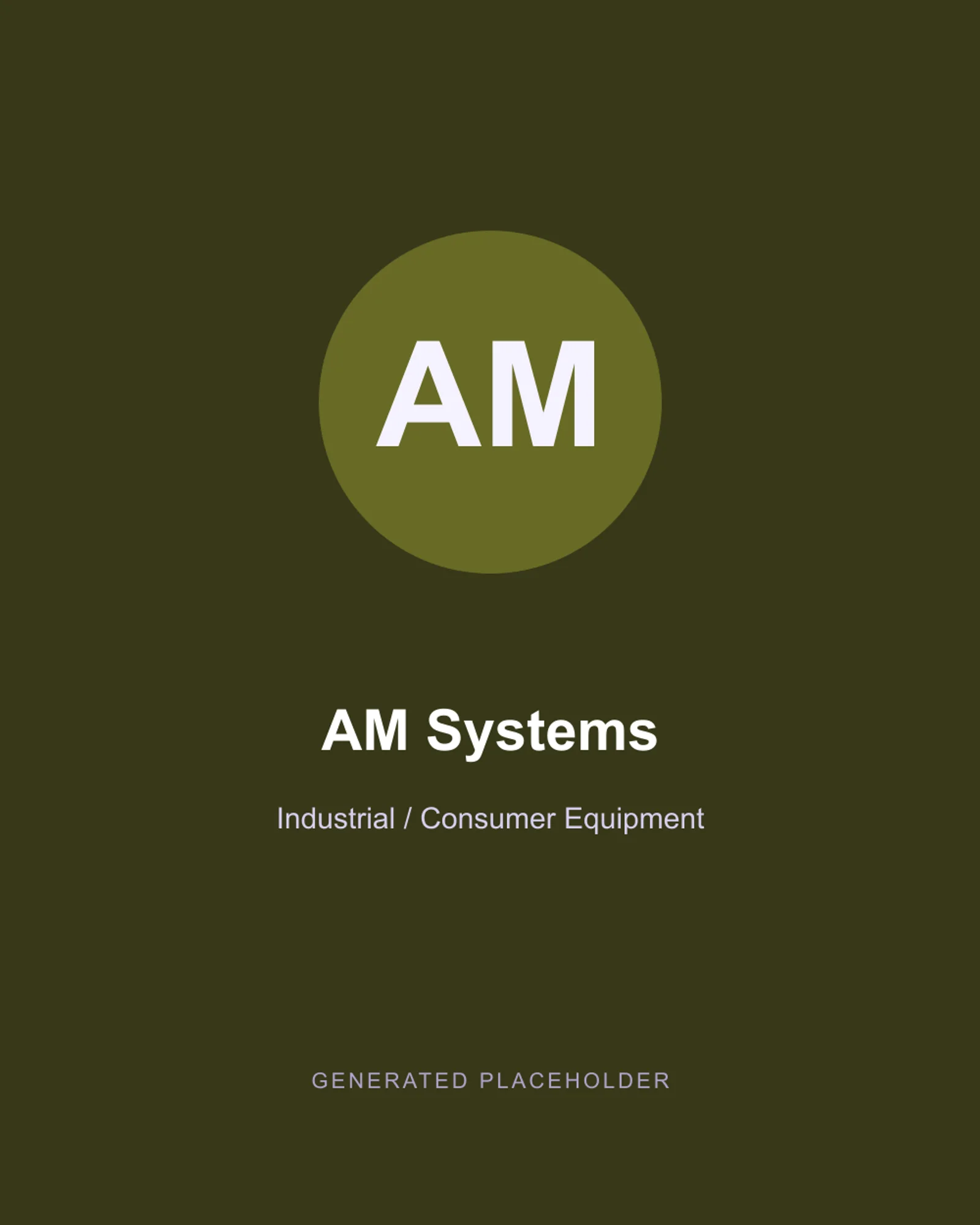 AM Systems
