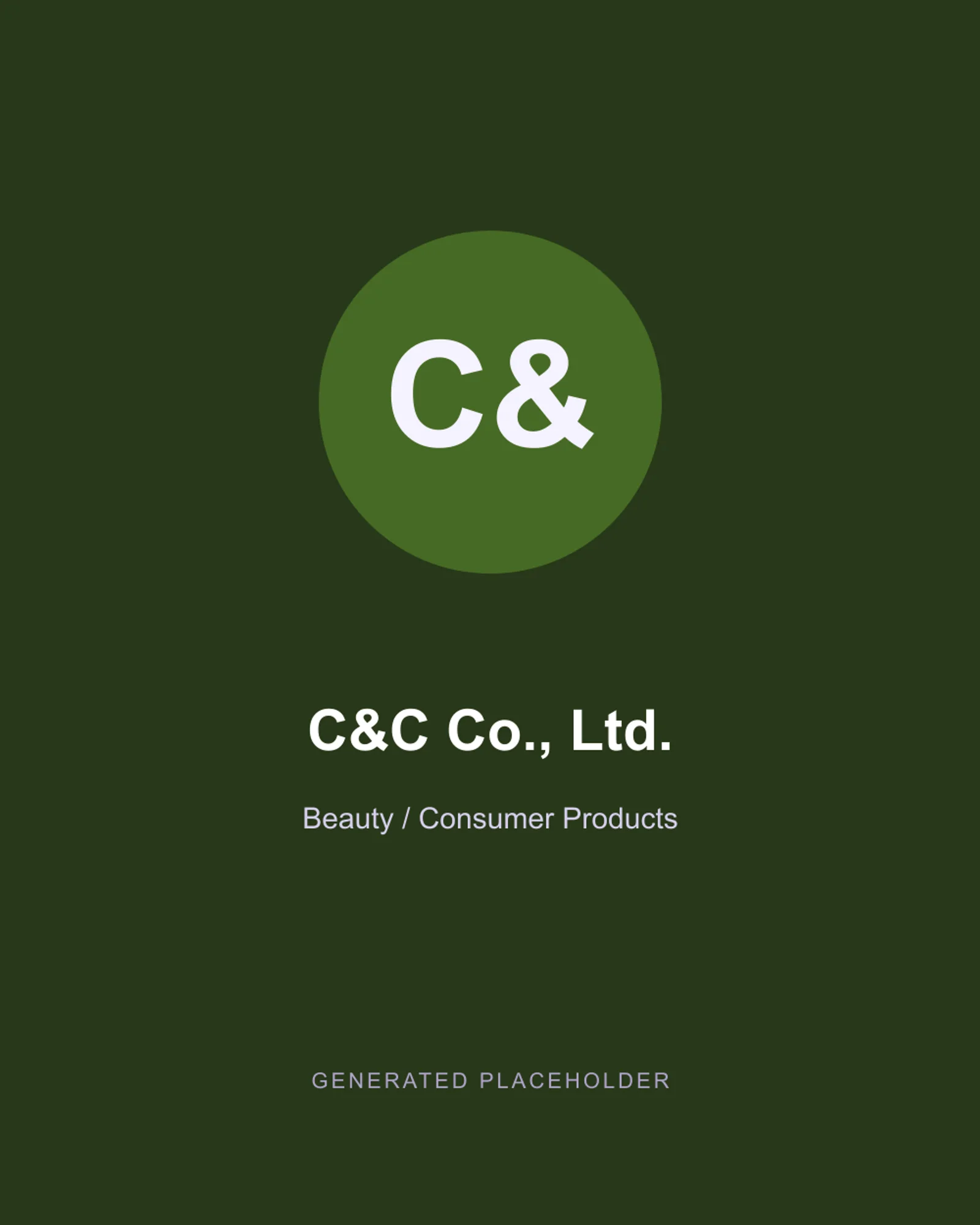C&C Co., Ltd.