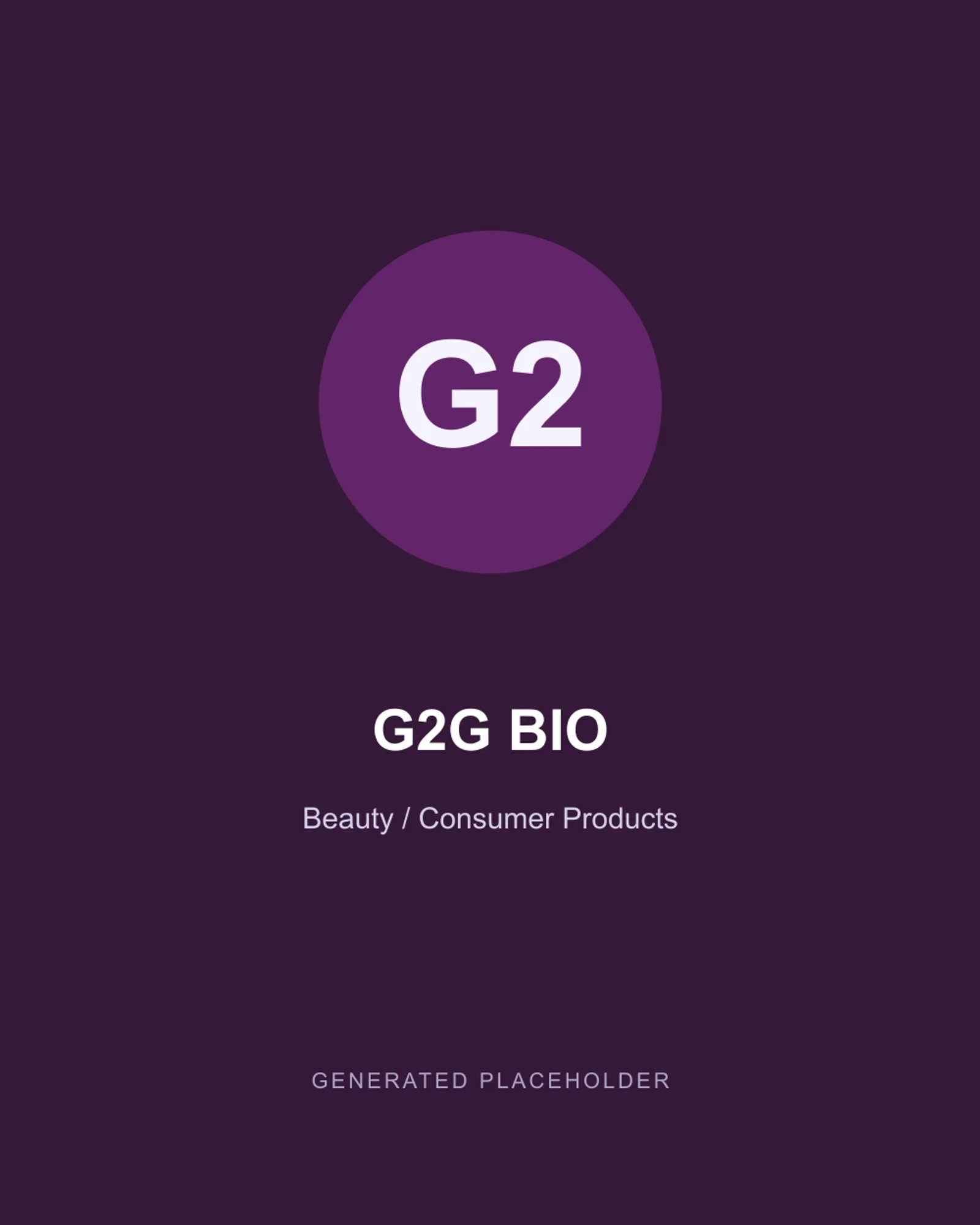 G2G BIO