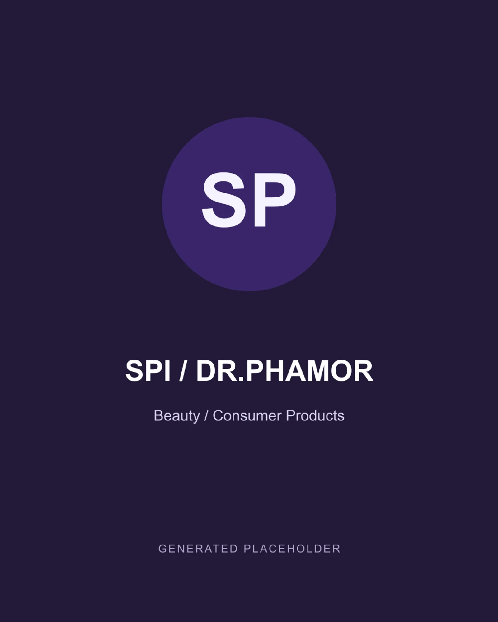 SPI / DR.PHAMOR
