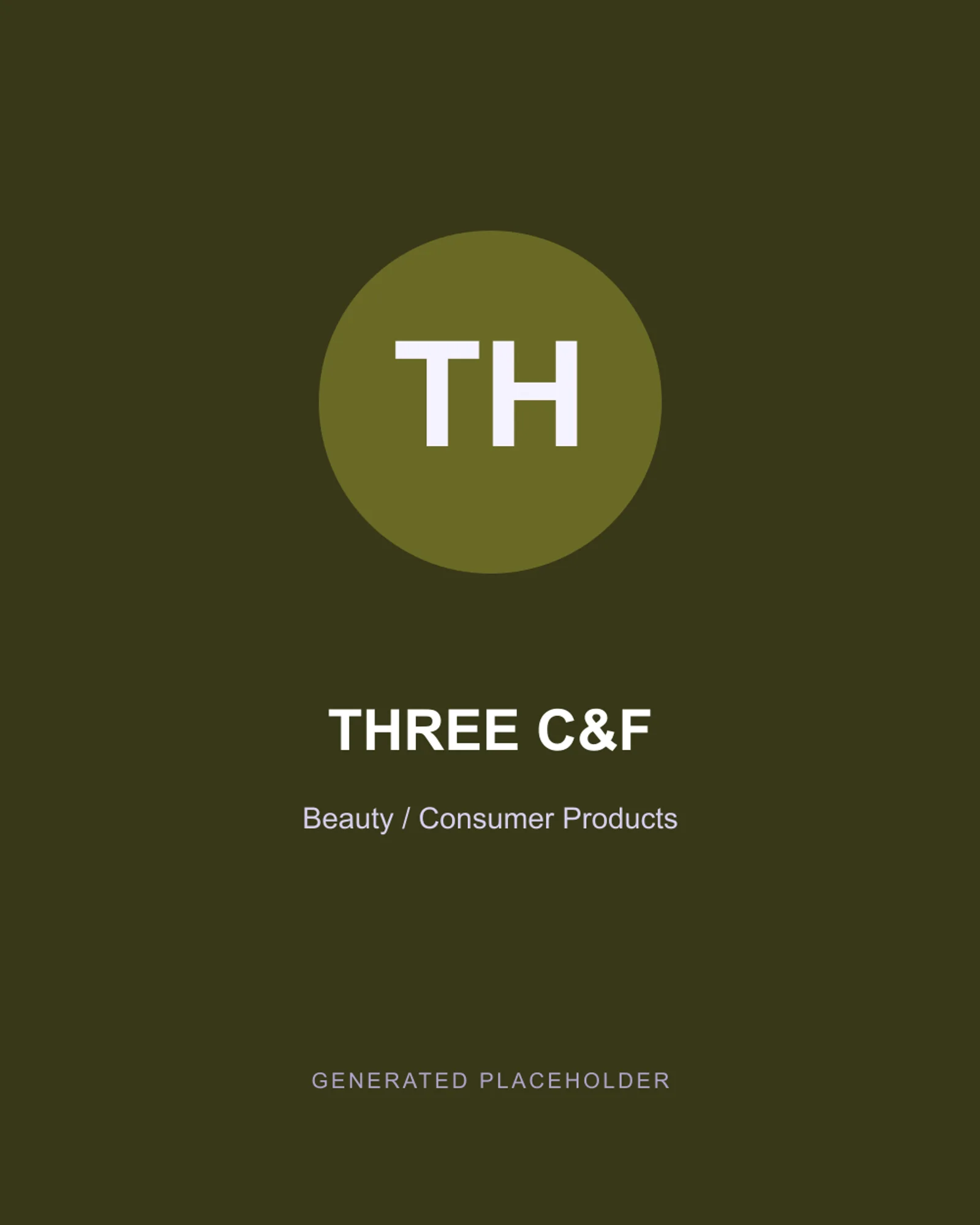 THREE C&F